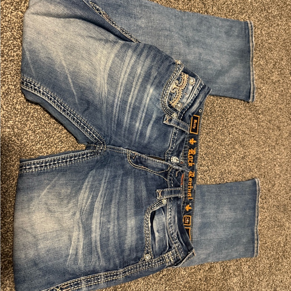 Rock Revival Blue Boot Cut Women's Jeans